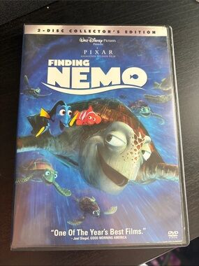 Disney Pixar Finding Nemo (Blue) DVD - Finding Nemo Collector's Edition.